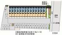 レオパレス延久 区画図