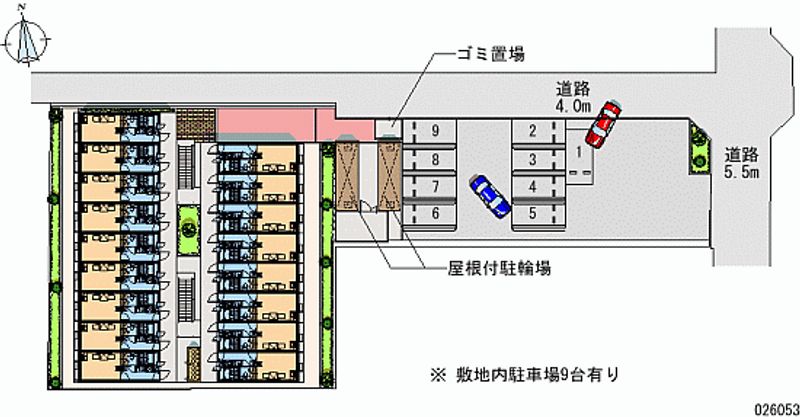 レオパレスユーアイ 月極駐車場