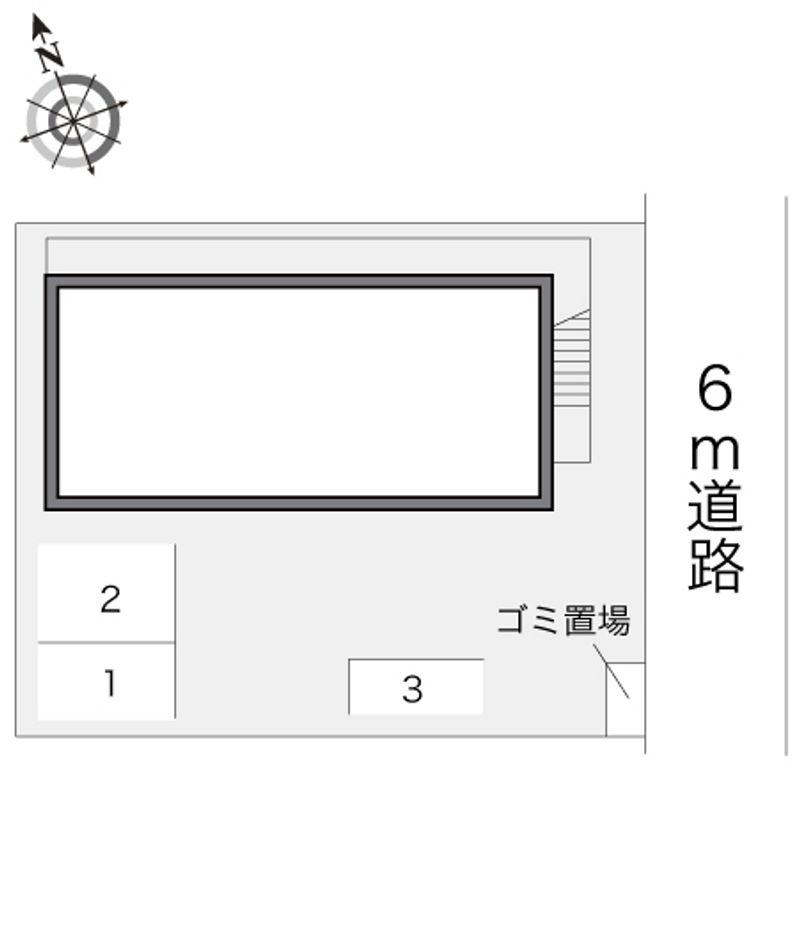 レオパレスＭａ　ｍａｉｓｏｎ 配置図