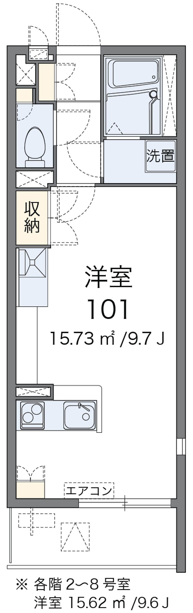 レオネクストヴィーブルⅢ 間取図
