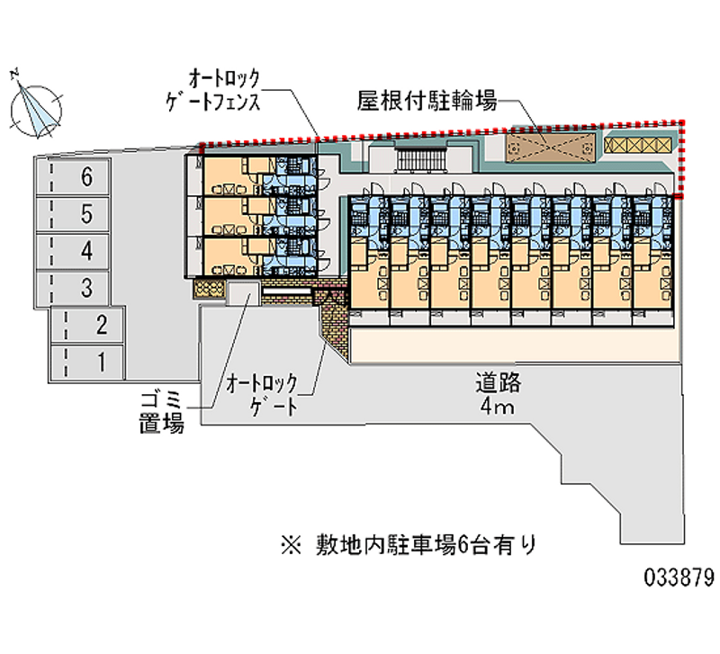 レオパレスＹＵＭＥ 区画図