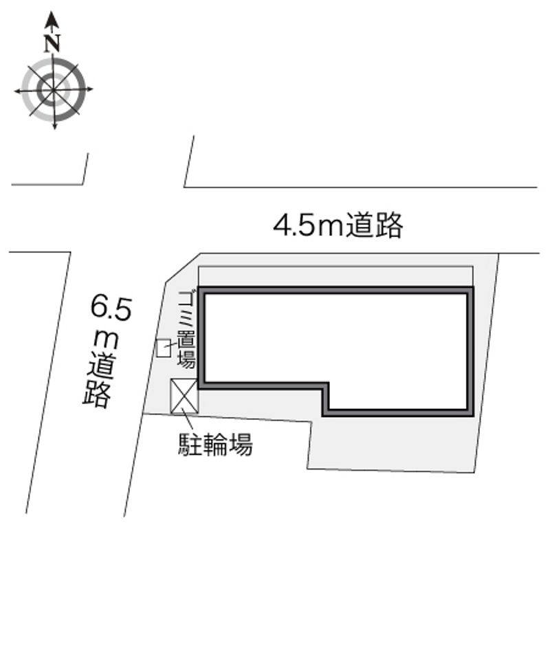 レオパレス滝子 配置図