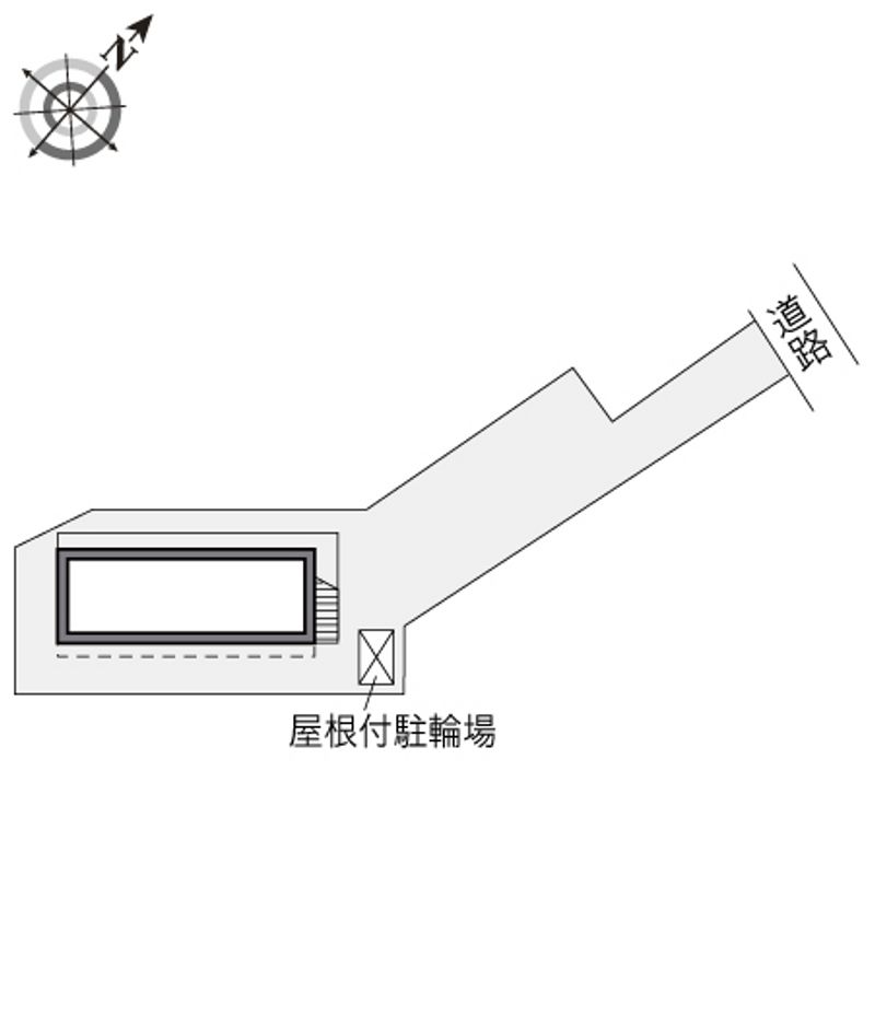 レオパレスしなのⅡ 配置図