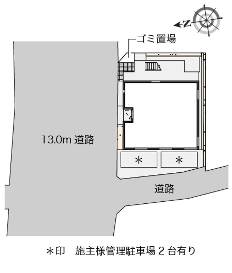 クレイノアイリス鶴ヶ峰 配置図