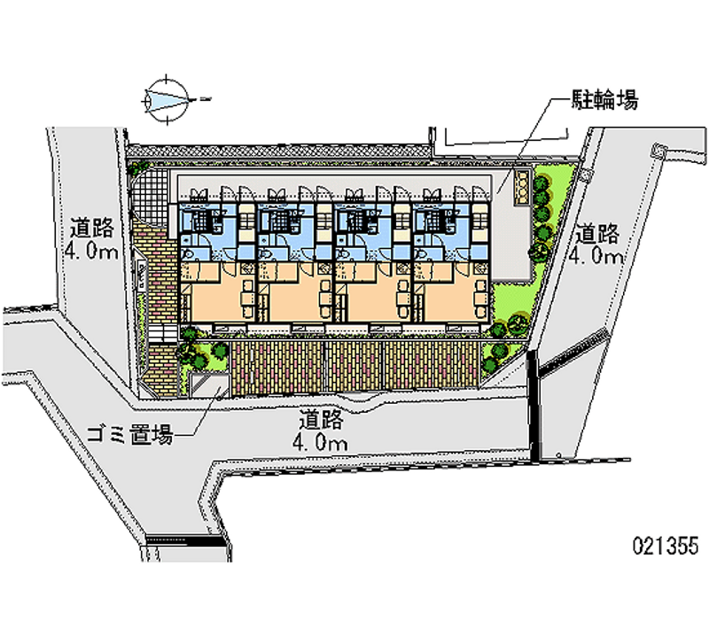 21355 Monthly parking lot