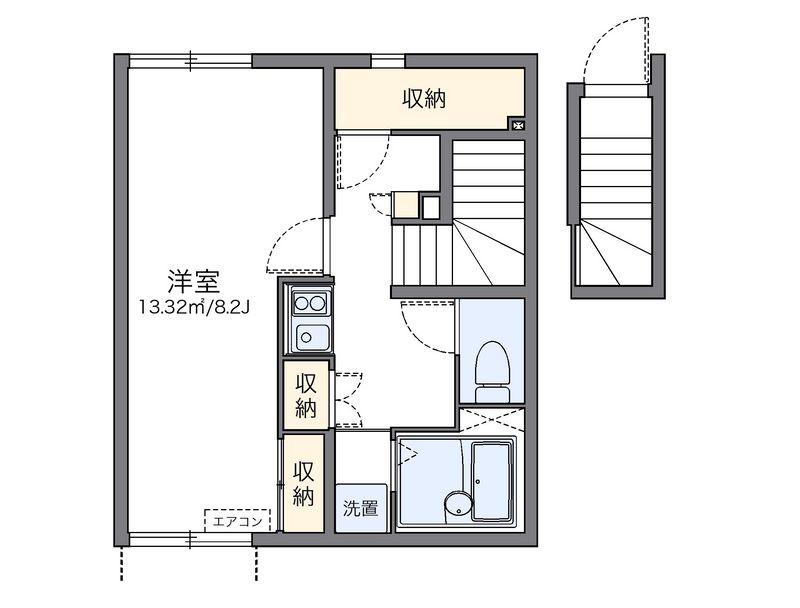 レオネクストＭＫヴィヴレ 間取図