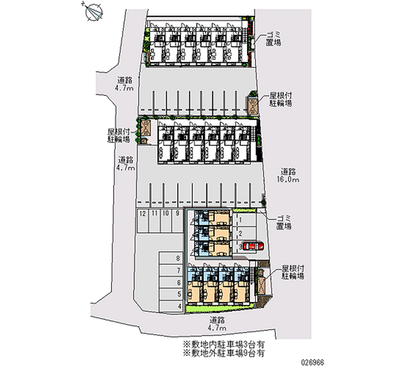 26966 Monthly parking lot