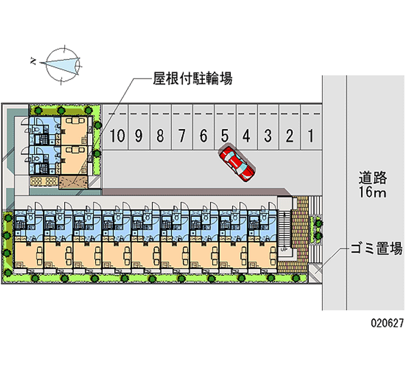 レオパレス和泉 月極駐車場