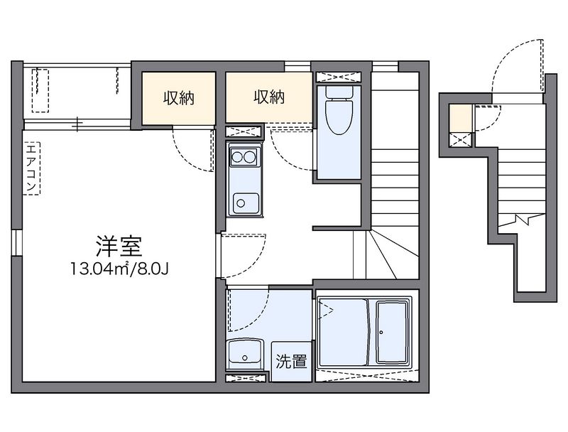 レオネクストＯｒｃｈａｒｄＮⅢ 間取り