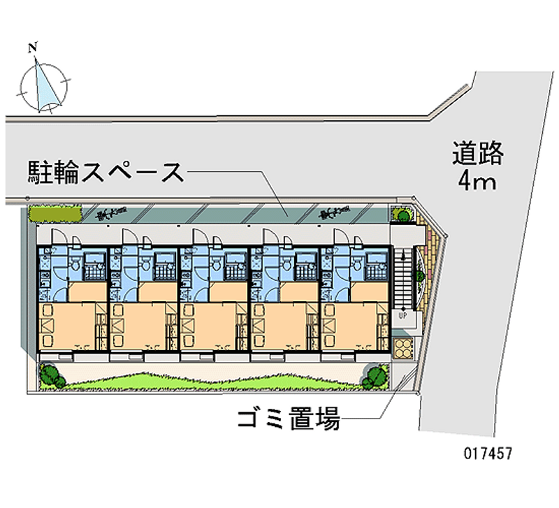 レオパレスイシバシミナミ 区画図