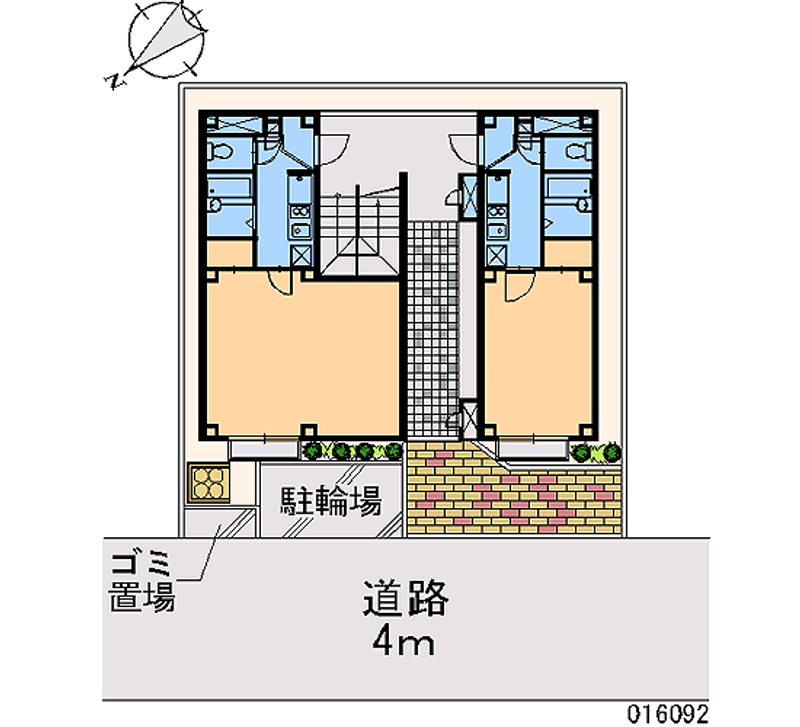 レオパレススターフィールド 区画図