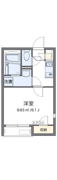 レオネクストメゾンドカレン 間取り図