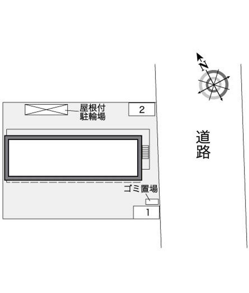 レオパレス桜美林台 配置図