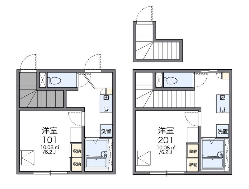 レオパレス有 間取図