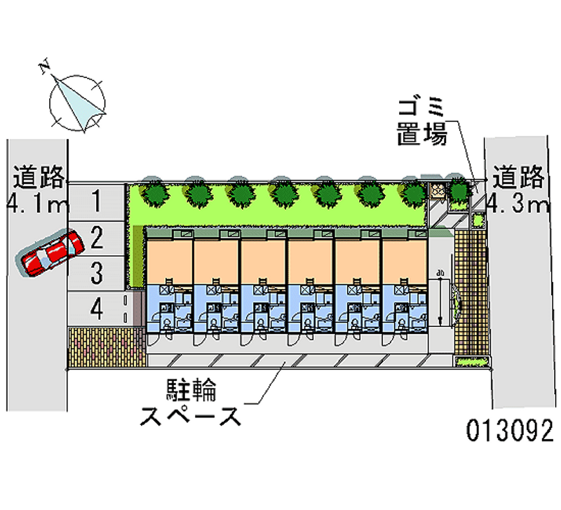 13092月租停車場