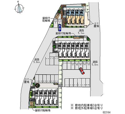 22164 Monthly parking lot