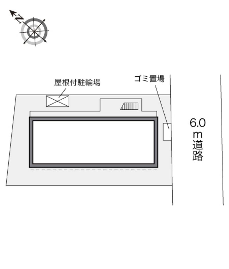 レオパレスしらゆり 配置図