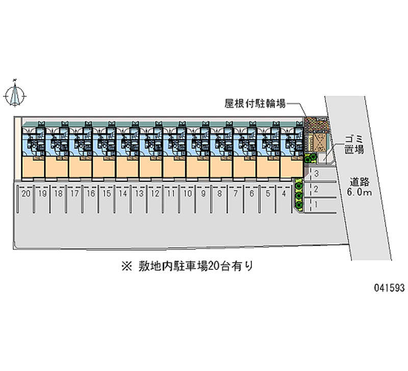 41593 bãi đậu xe hàng tháng