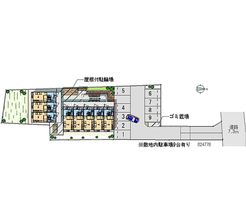 24778月租停車場