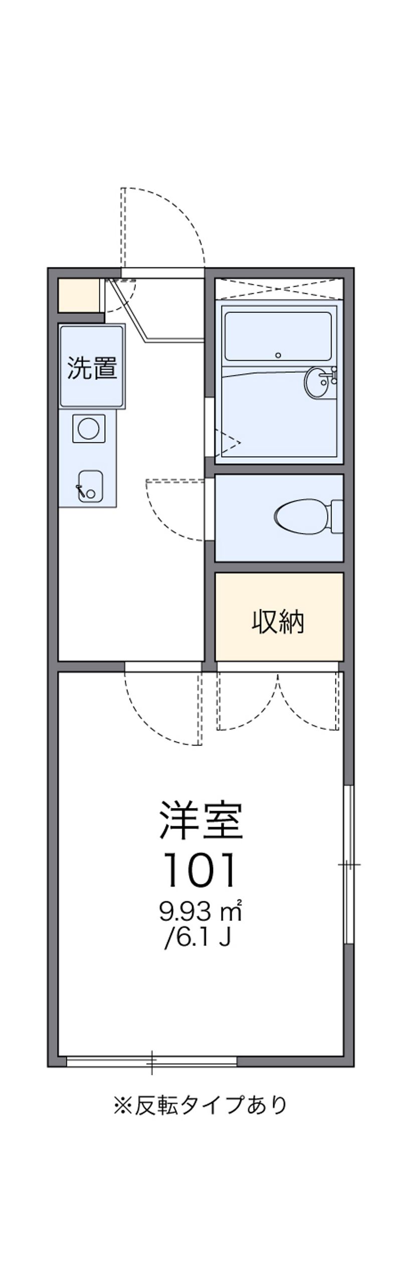 レオパレスＦＯＲＴＵＮＡＴＥ 間取図
