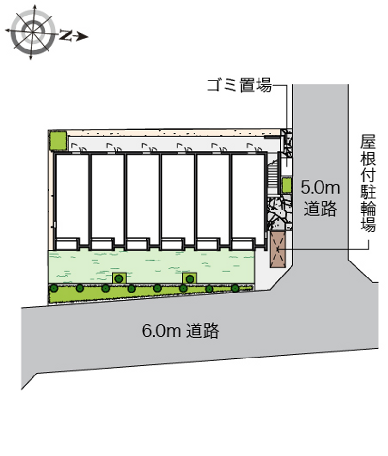 レオネクストジャルダン 配置図