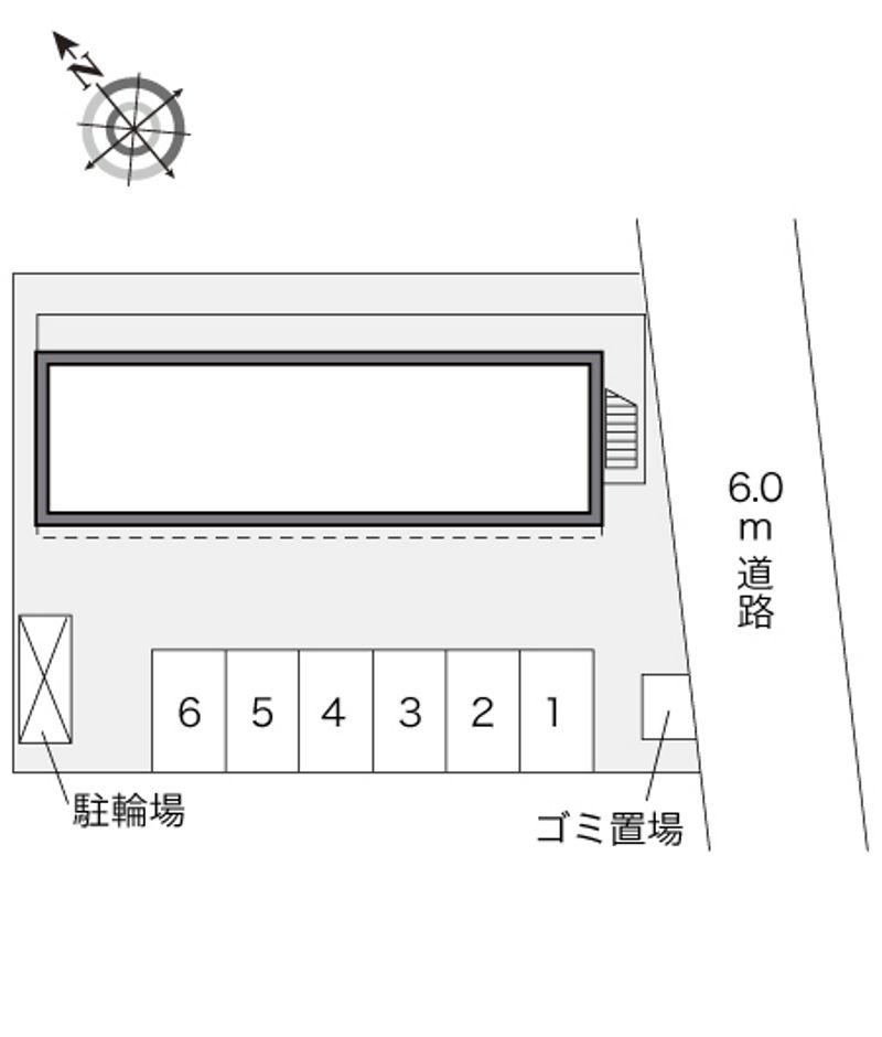 レオパレスＫＯＴＯＢＵＫＩ　Ⅱ 駐車場
