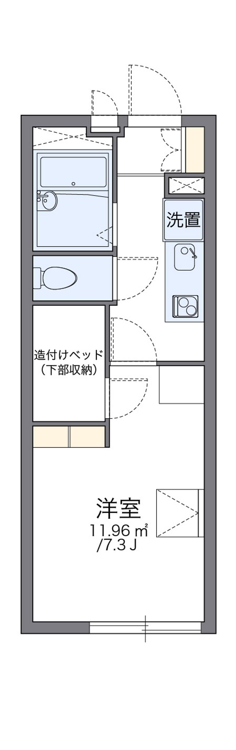 レオパレスＫＯＴＯＥ 間取図