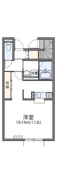 レオネクストロイヤルＫリリハ 間取り図