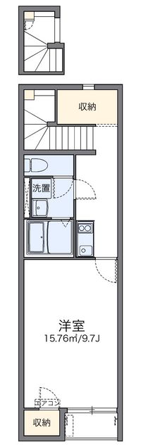 レオネクストやまとⅡ 間取り図