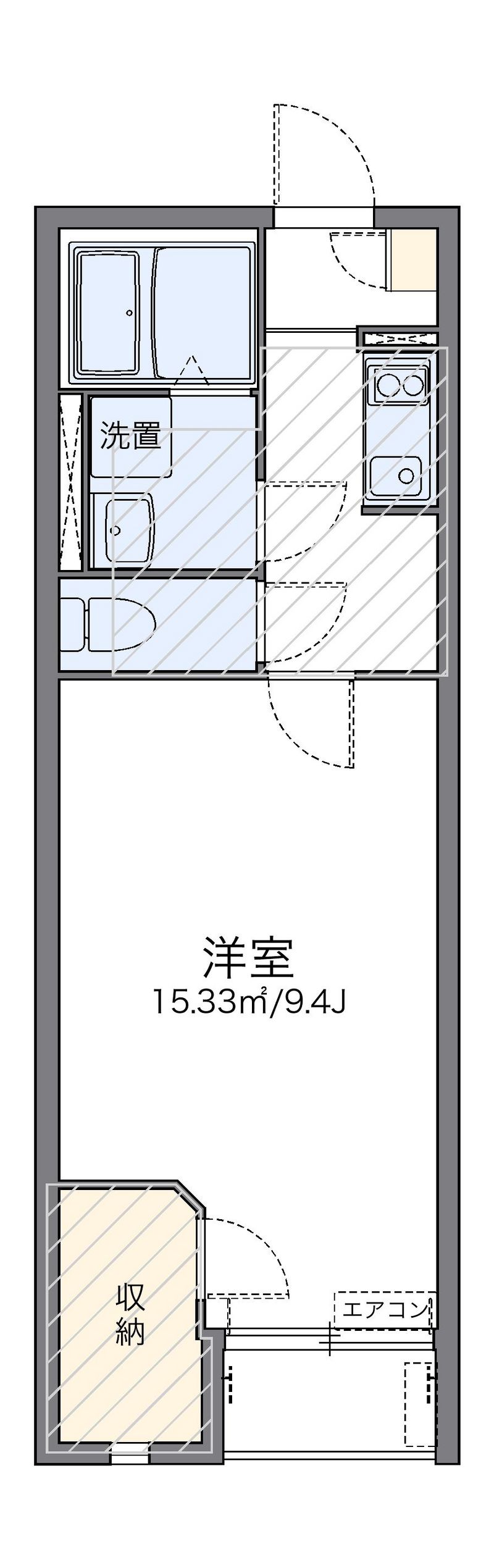 レオネクストウィル柏たなか 間取図