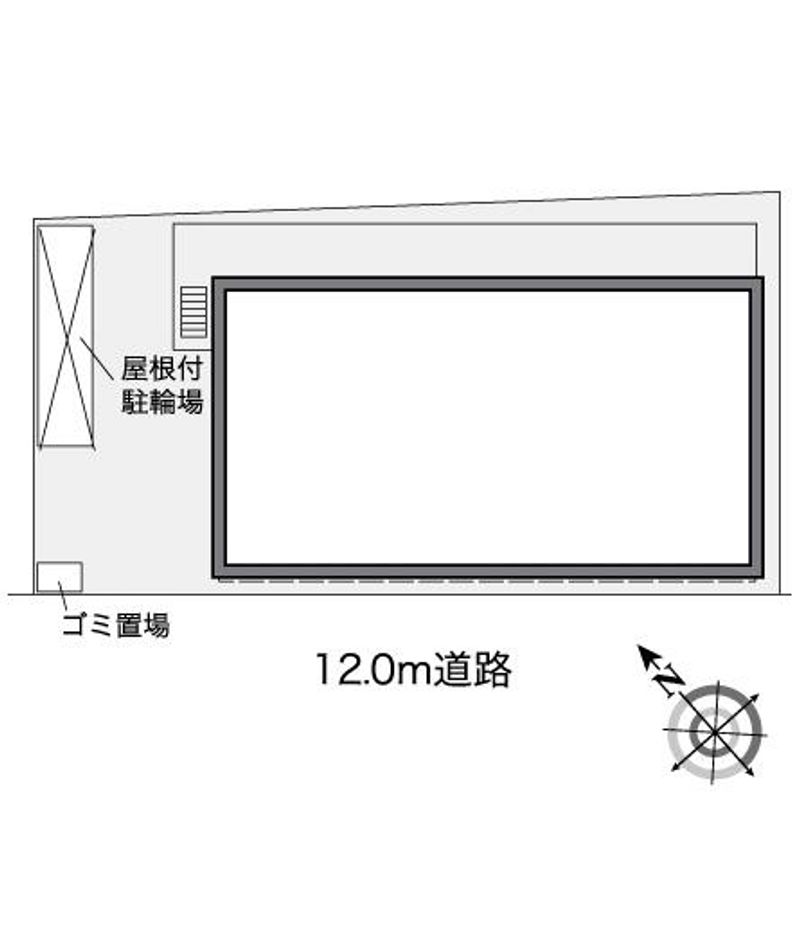 レオパレスうみみどり 配置図
