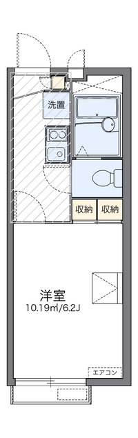 レオパレスたんぽぽ 間取り図