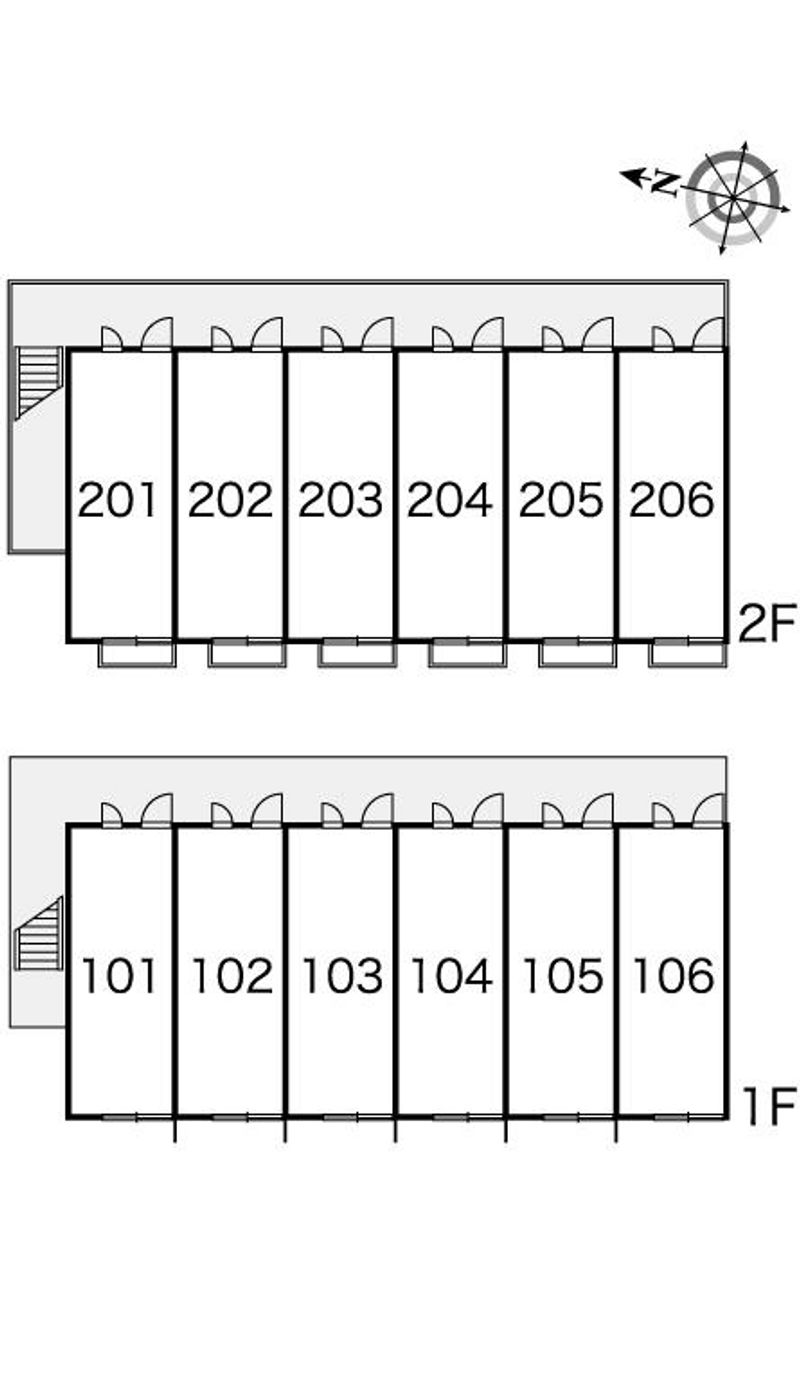 レオパレスＮ 間取配置図