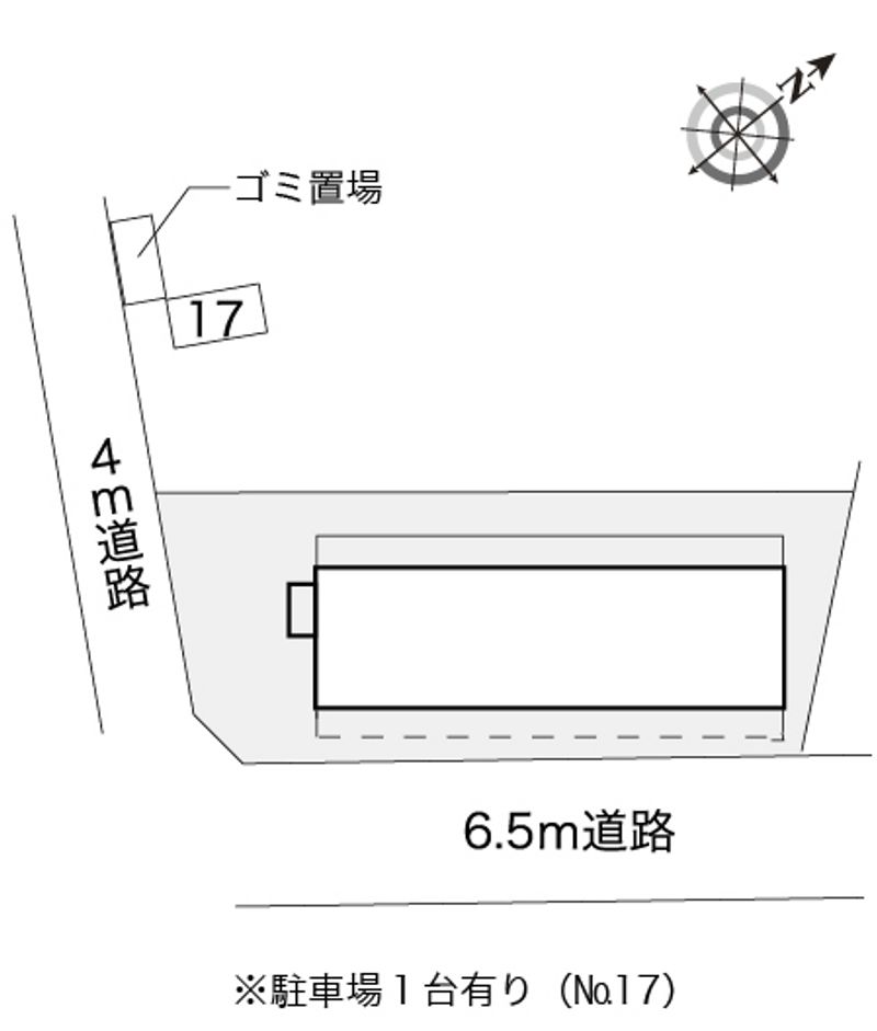 レオパレスラシエール・ネオ 駐車場