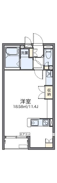 レオネクストたちばな 間取り図