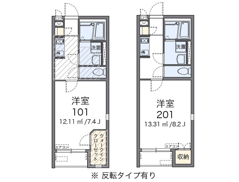レオネクストコーポ　地純 間取図