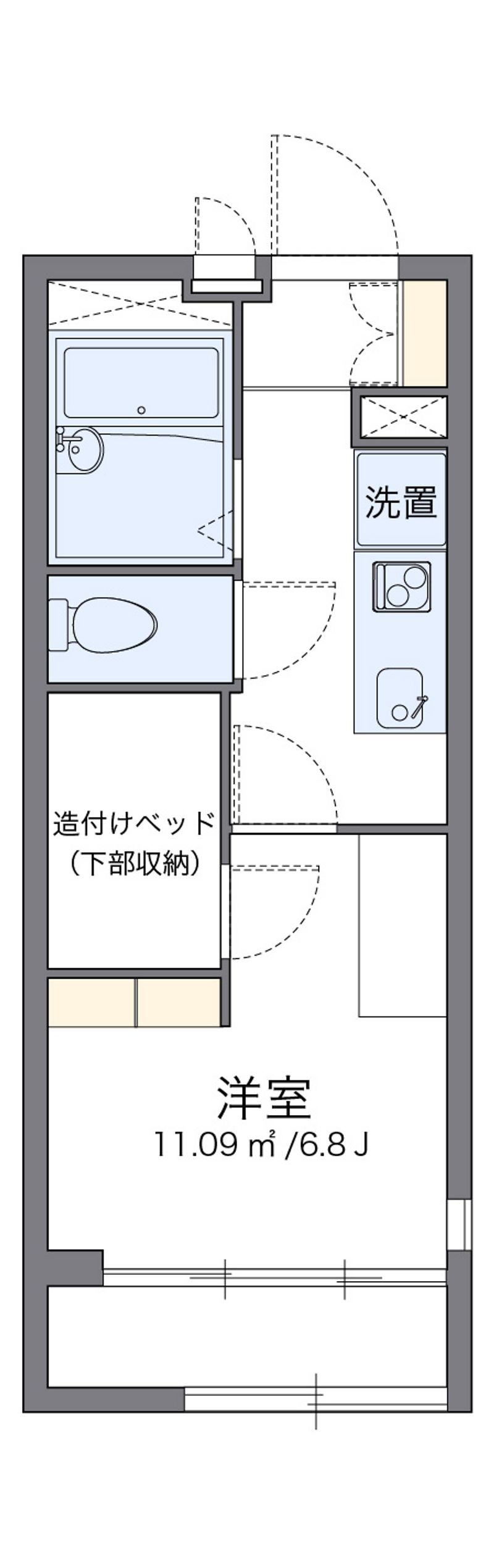leopalace Pomule Floor plan