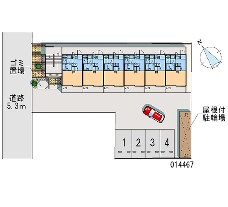 レオパレスあさひ 共用部分