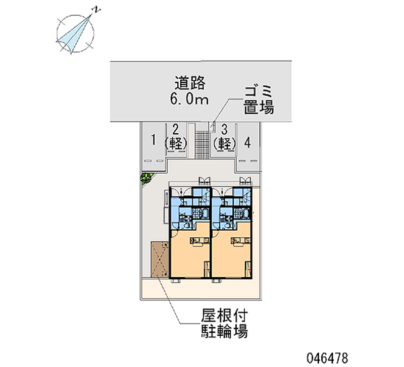 レオネクストティハイツ 月極駐車場