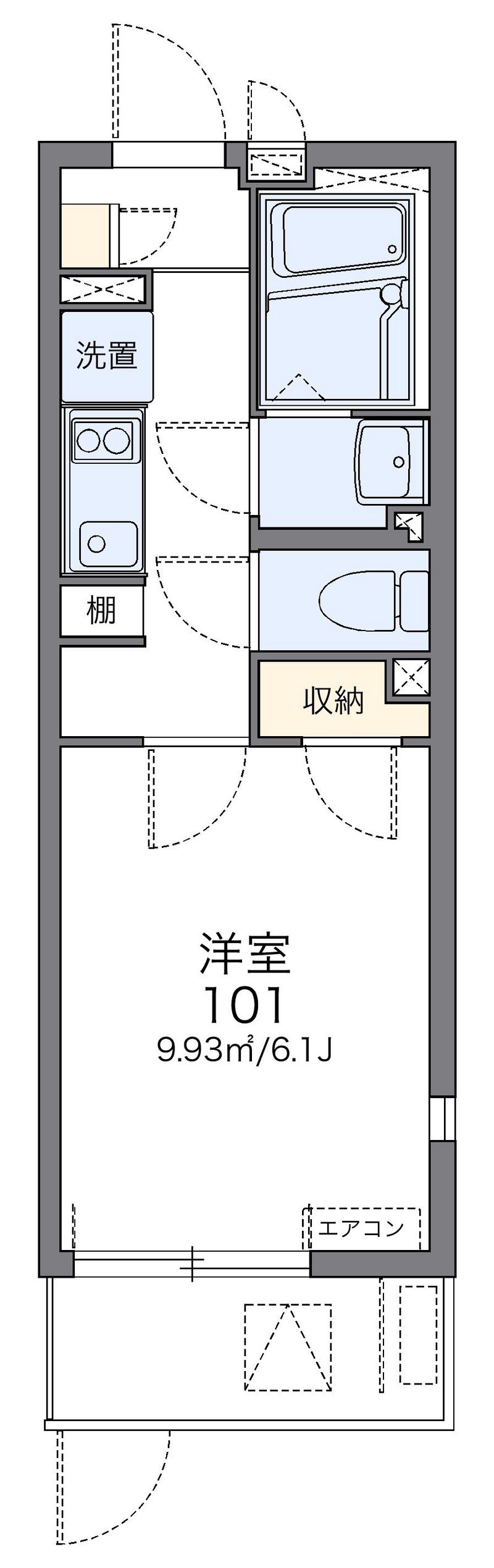 レオネクストルミエール御影 間取図