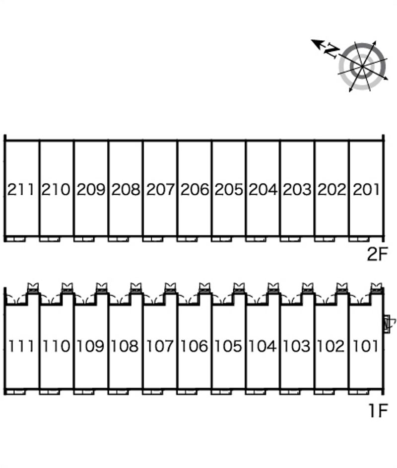 レオネクストトヨハラ 間取り配置図