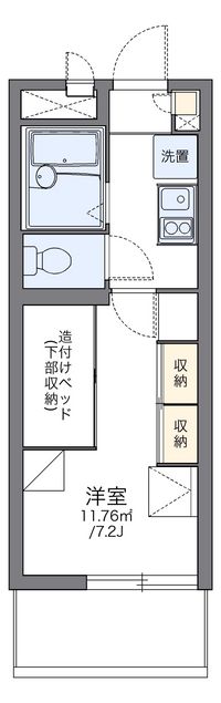 レオパレス美風 間取り