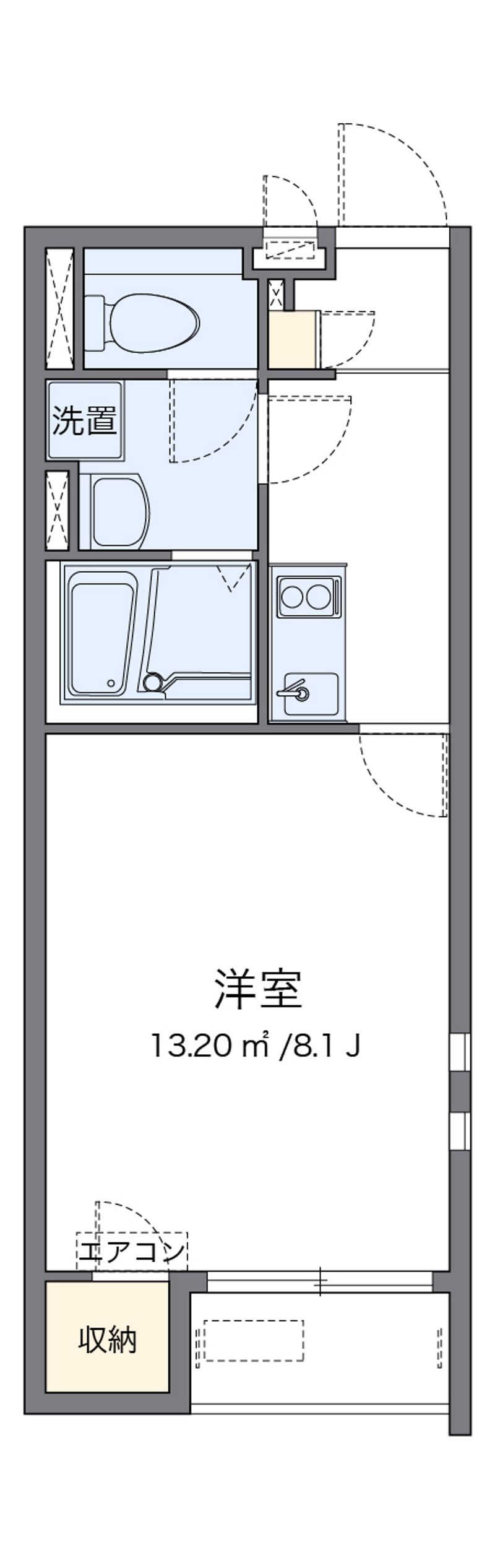 クレイノパレノワール 間取図