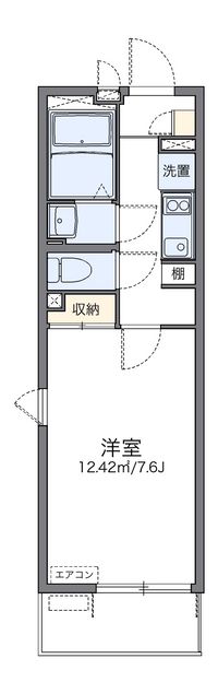 レオネクストアローマ稲毛 間取り図