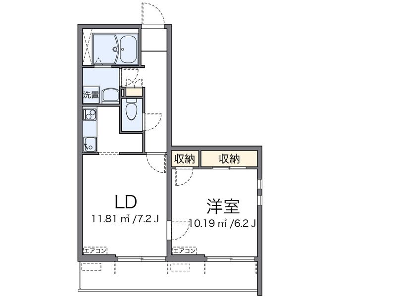 クレイノケルスランド 間取り