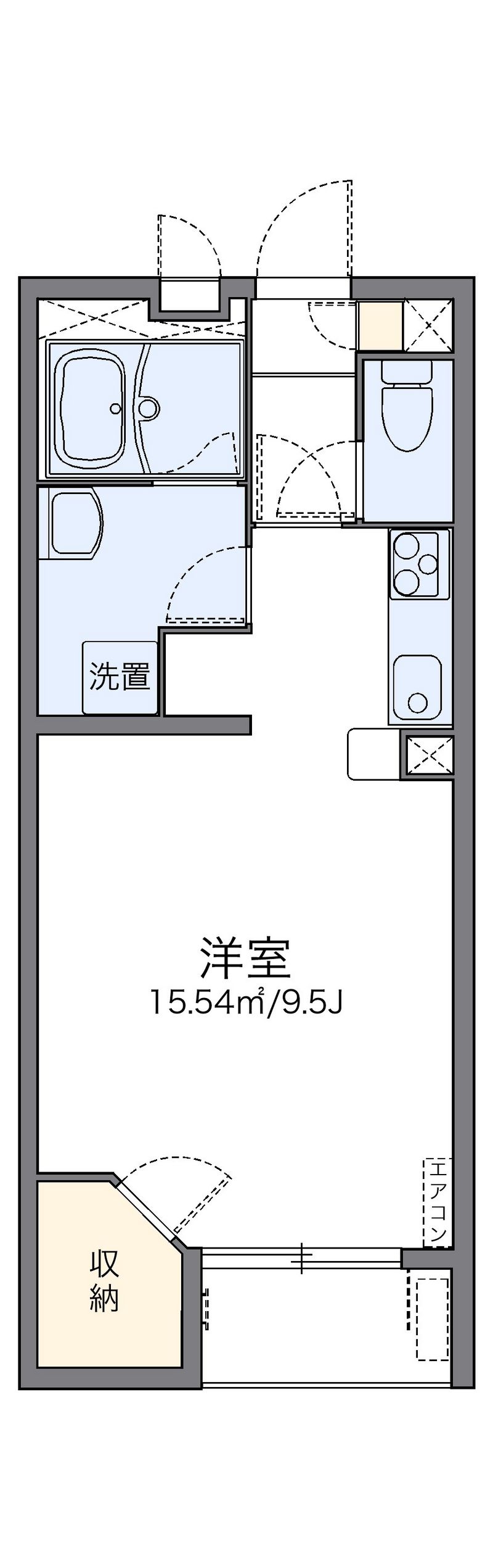 レオネクストイン園部 間取図