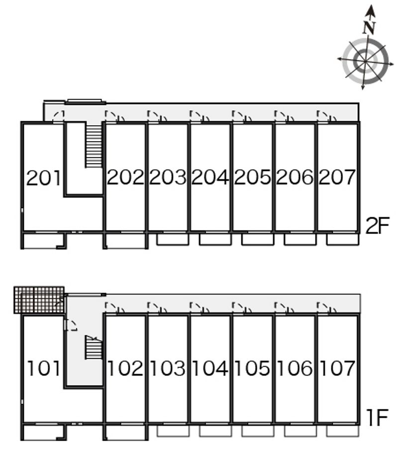 レオネクストミューズ 間取配置図