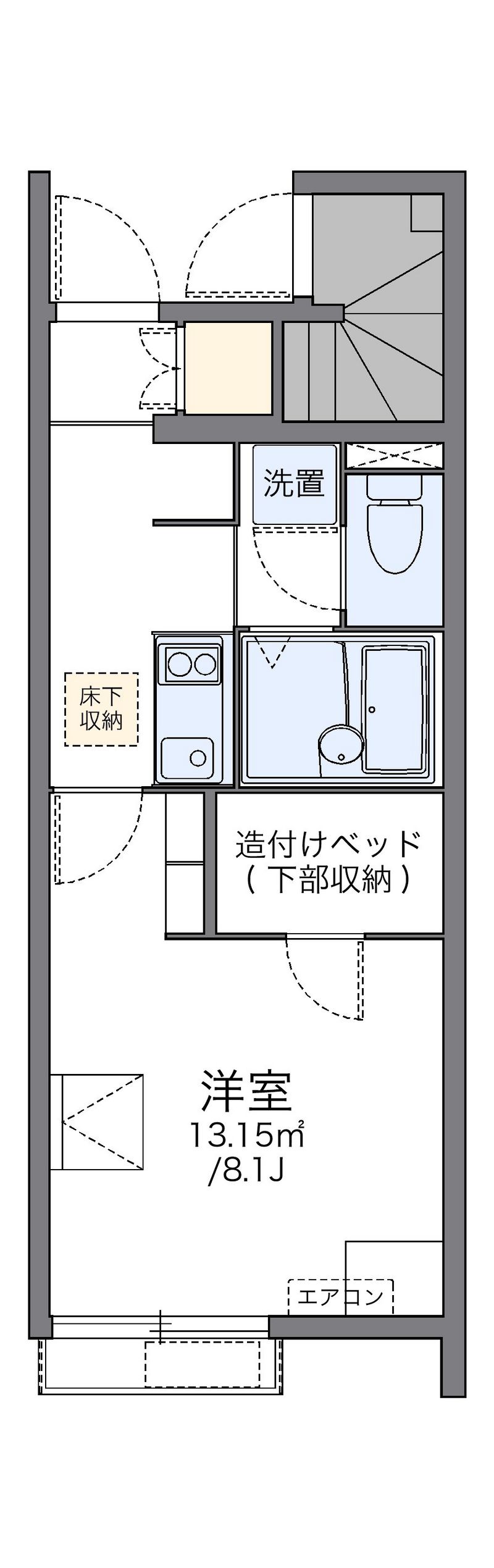 レオネクスト府中 間取図