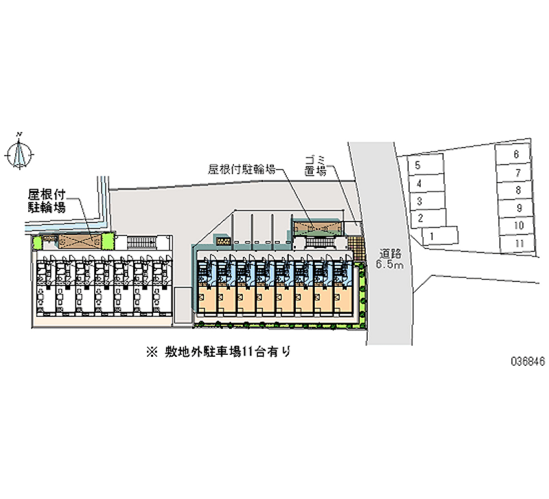 36846月租停車場