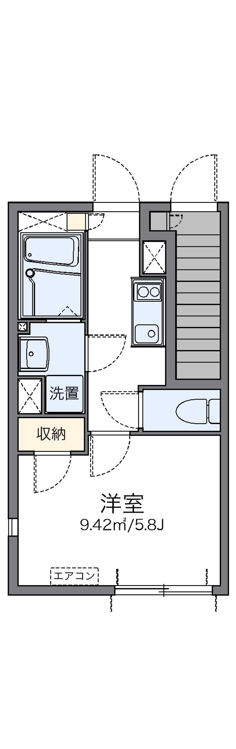レオネクストベル　フォンターナ 間取図